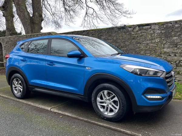 Hyundai Tucson SUV, Diesel, 2017, Blue