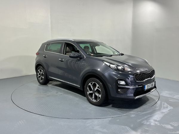 Kia Sportage SUV, Diesel Hybrid, 2021, Grey