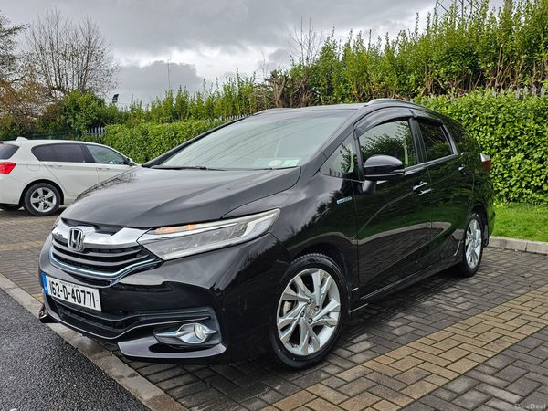 Honda Shuttle MPV, Petrol Hybrid, 2016, Black