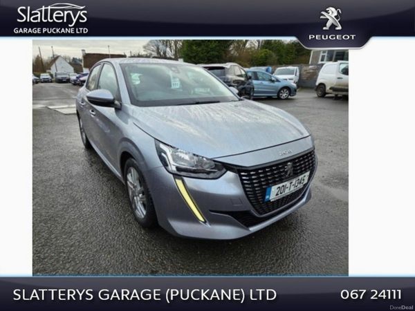 Peugeot 208 Hatchback, Petrol, 2020, Grey