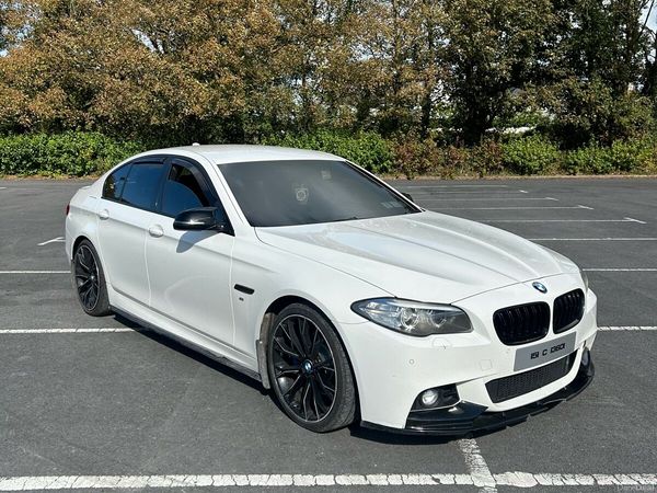 BMW 5-Series Saloon, Diesel, 2015, White
