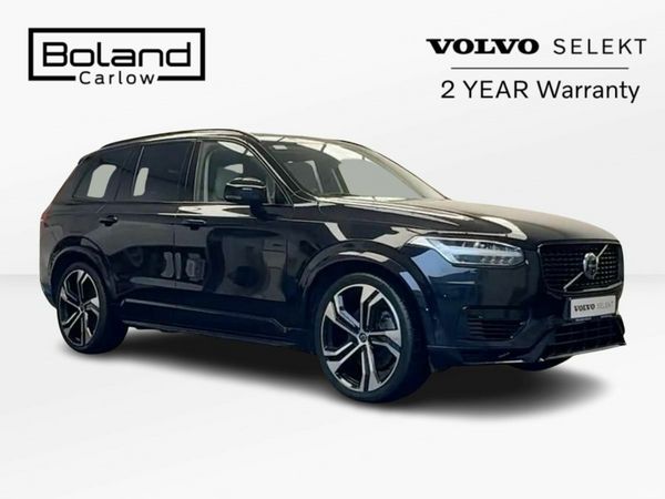 Volvo XC90 SUV, Petrol Plug-in Hybrid, 2023, Black