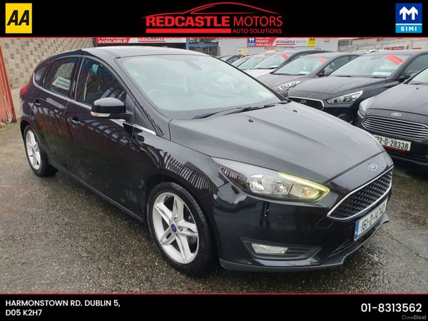 Ford Focus Hatchback, Petrol, 2016, Black