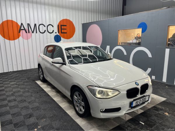 BMW 1-Series Hatchback, Petrol, 2015, White