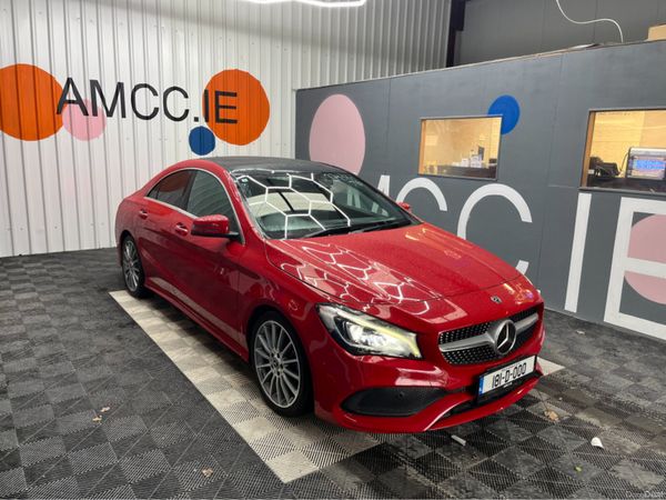 Mercedes-Benz CLA Saloon, Petrol, 2018, Red