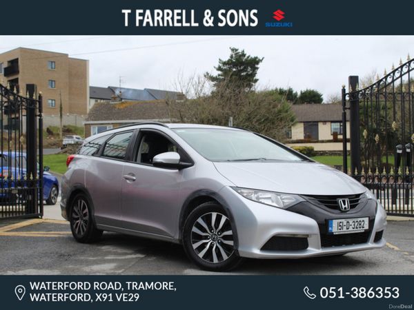 Honda Civic Estate, Diesel, 2015, Grey