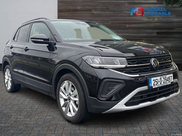 Volkswagen T-Cross SUV, Petrol, 2025, Black