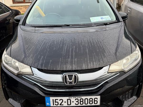 Honda Fit Hatchback, Petrol Hybrid, 2015, Black