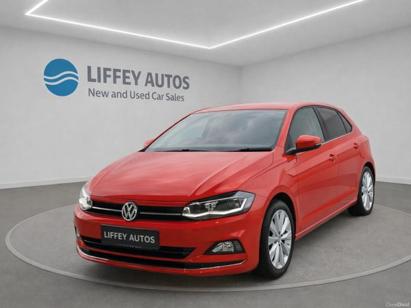 Volkswagen Polo Hatchback, Petrol, 2018, Red