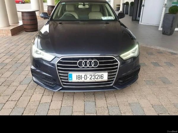 Audi A6 Saloon, Diesel, 2018, Blue