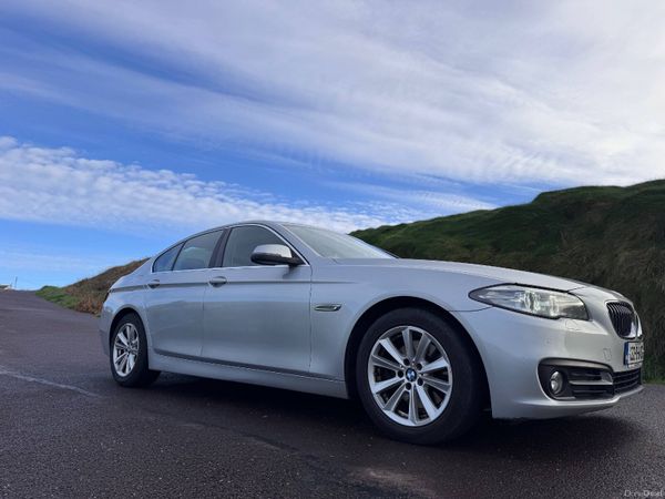BMW 5-Series Saloon, Diesel, 2013, Silver