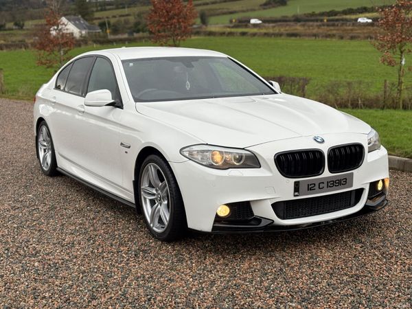 BMW 5-Series Saloon, Diesel, 2012, White