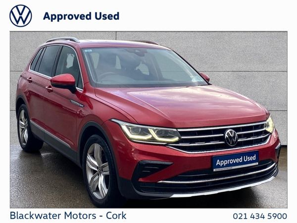 Volkswagen Tiguan SUV, Diesel, 2023, Red