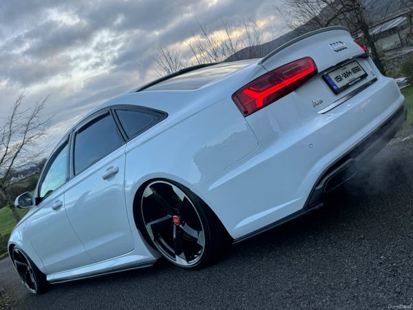 Audi A6 Saloon, Diesel, 2015, White