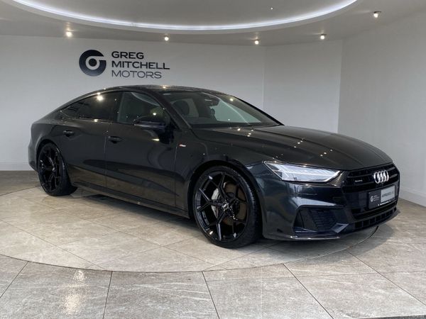 Audi A7 Hatchback, Diesel Hybrid, 2020, Grey