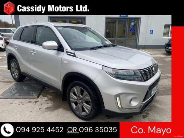 Suzuki Vitara SUV, Petrol Hybrid, 2023, Grey