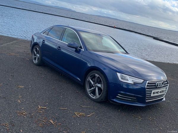 Audi A4 Saloon, Diesel, 2016, Blue