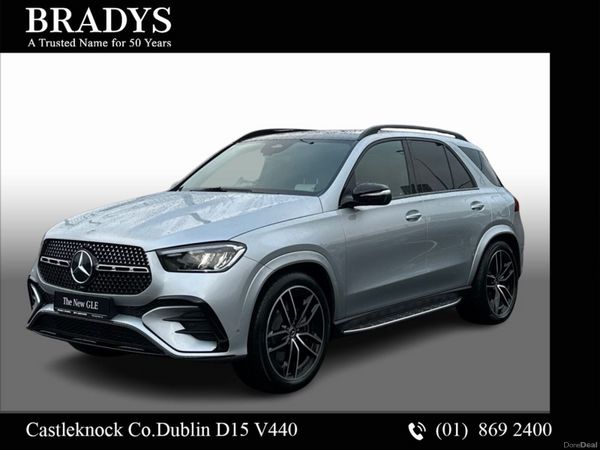 Mercedes-Benz GLE SUV, Diesel Plug-in Hybrid, 2026, Silver