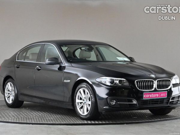 BMW 5-Series Saloon, Diesel, 2015, Black