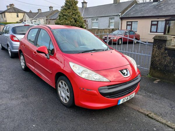 Peugeot 207 Hatchback, Petrol, 2007, Red