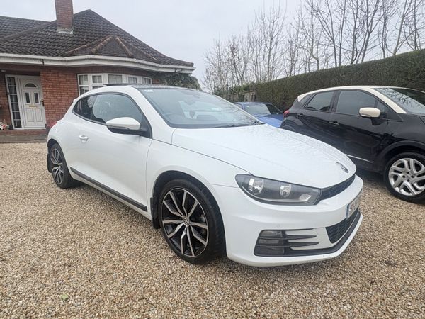 Volkswagen Scirocco Coupe, Diesel, 2015, White