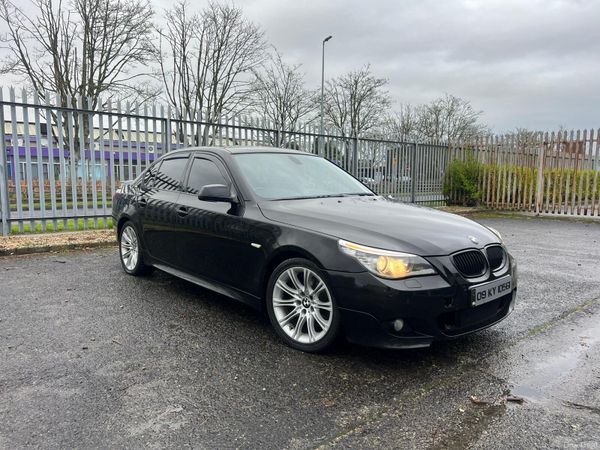 BMW 5-Series Saloon, Diesel, 2009, Black