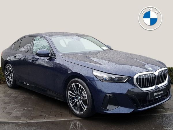 BMW 5-Series Saloon, Petrol Plug-in Hybrid, 2026, Blue