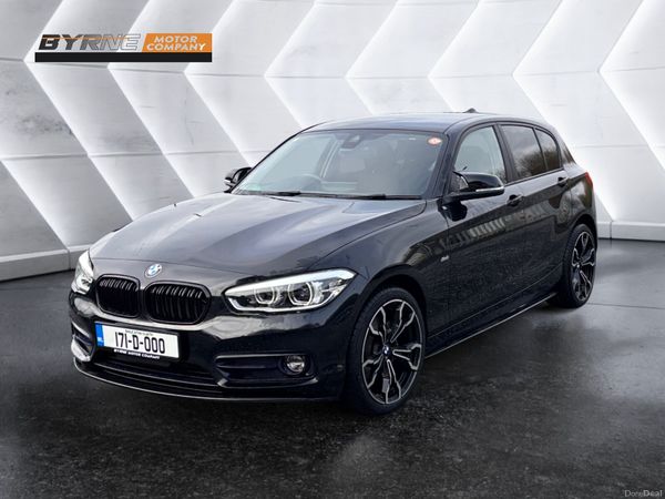 BMW 1-Series Hatchback, Diesel, 2017, Black