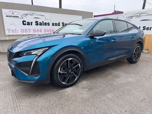 Peugeot 408 Hatchback, Petrol, 2023, Blue