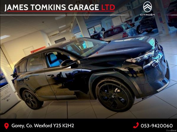 Citroen C5 Aircross SUV, Petrol Hybrid, 2026, Black