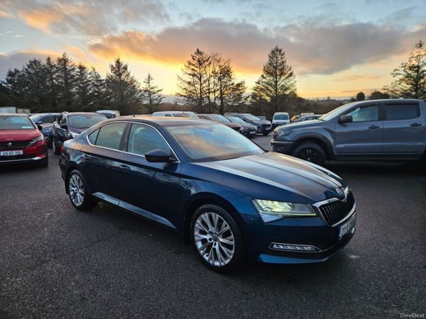 Skoda Superb Saloon, Diesel, 2021, Blue