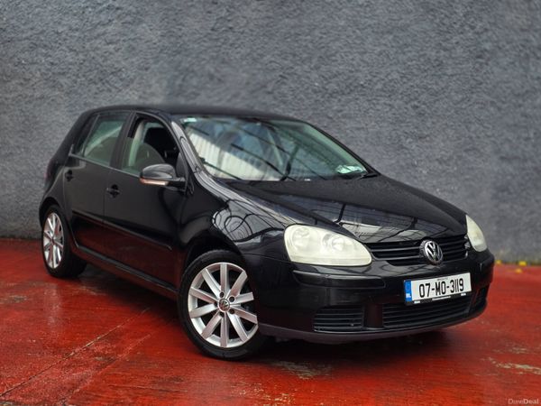 Volkswagen Golf Hatchback, Petrol, 2007, Black