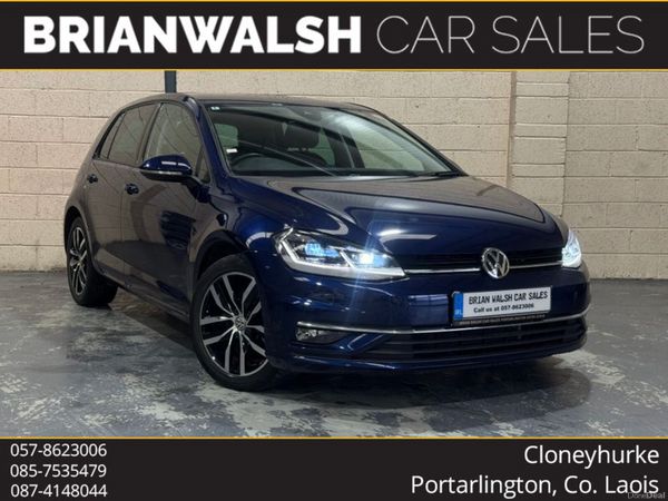 Volkswagen Golf Hatchback, Petrol, 2018, Blue