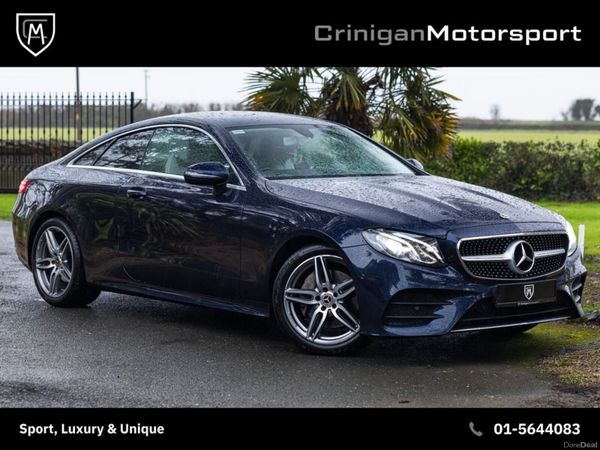 Mercedes-Benz E-Class Coupe, Diesel, 2020, Blue