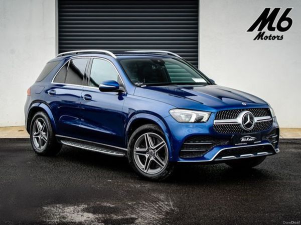 Mercedes-Benz GLE Estate, Diesel Plug-in Hybrid, 2021, Blue