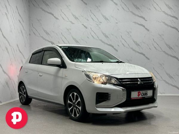 Mitsubishi Mirage Hatchback, Petrol, 2020, White