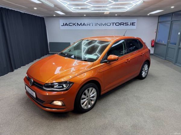 Volkswagen Polo Hatchback, Petrol, 2018, Orange