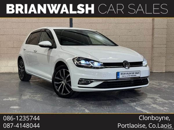 Volkswagen Golf Hatchback, Petrol, 2019, White