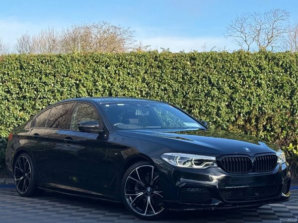 BMW 5-Series Saloon, Diesel, 2021, Black