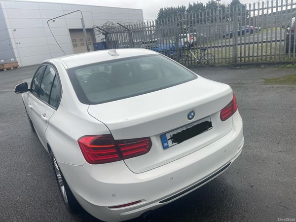 BMW 3-Series Saloon, Petrol, 2013, White