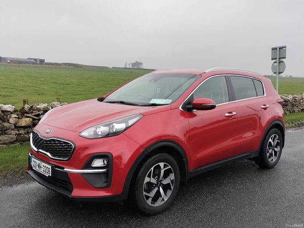 Kia Sportage SUV, Diesel, 2022, Red