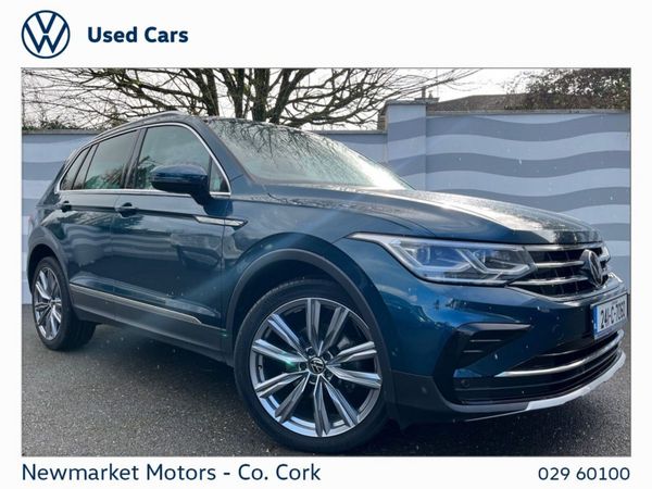 Volkswagen Tiguan SUV, Diesel, 2024, Blue