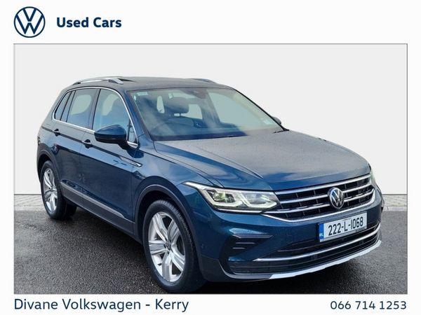 Volkswagen Tiguan SUV, Diesel, 2022, Blue