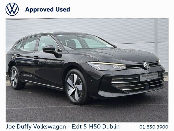 Volkswagen Passat Estate, Petrol Hybrid, 2025, Black