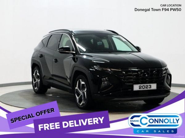 Hyundai Tucson SUV, Petrol Hybrid, 2023, Black
