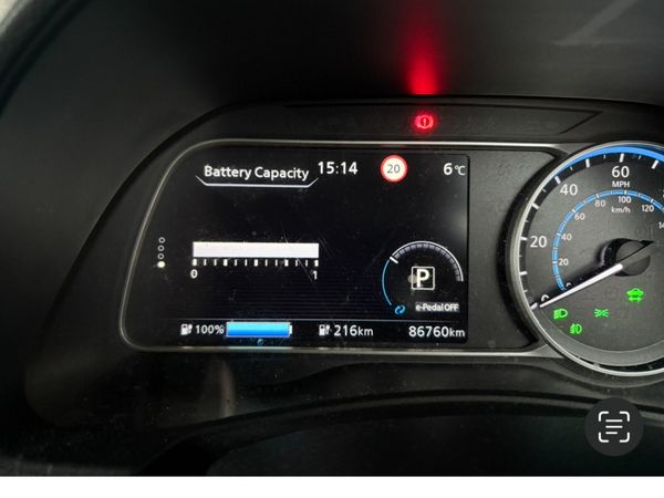 Nissan Leaf Hatchback, Electric, 2018, Black