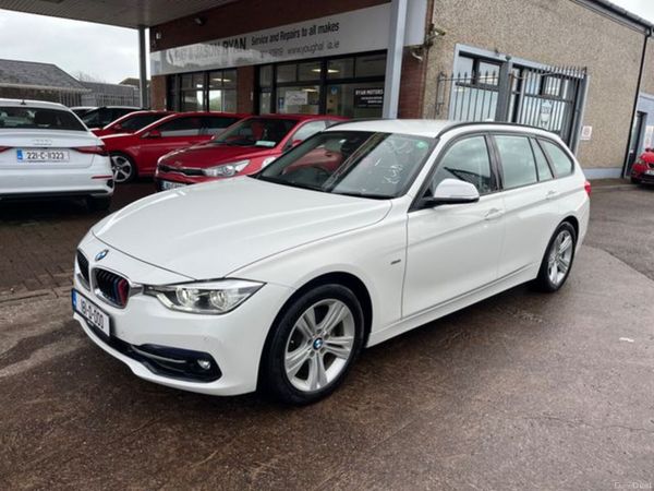 BMW 3-Series Estate, Diesel, 2018, White