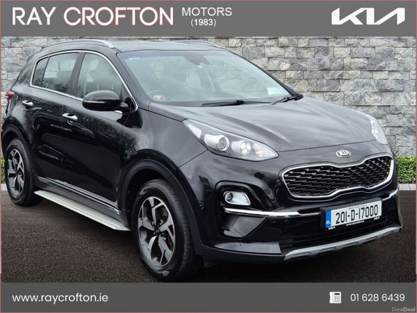 Kia Sportage SUV, Diesel, 2020, Black