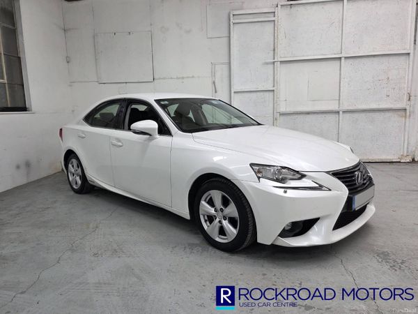 Lexus IS Saloon, Petrol Hybrid, 2016, White