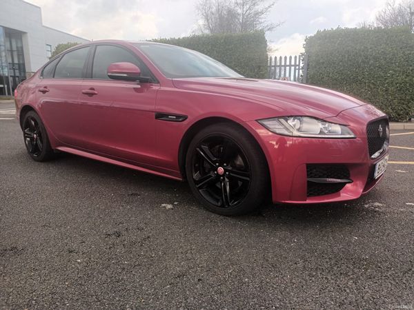 Jaguar XF Saloon, Diesel, 2019, Red